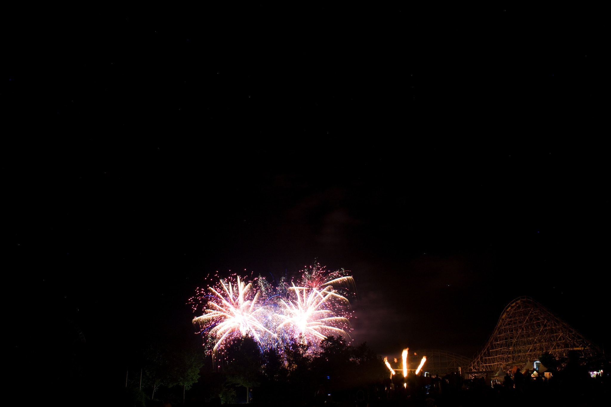 18.00 - 55.00 mm sample photo. Firework photography