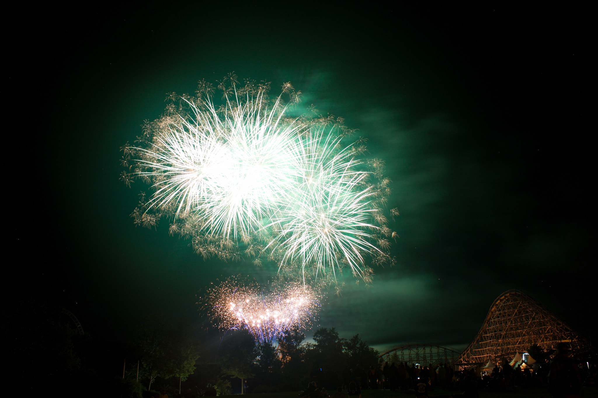 18.00 - 55.00 mm sample photo. Firework photography