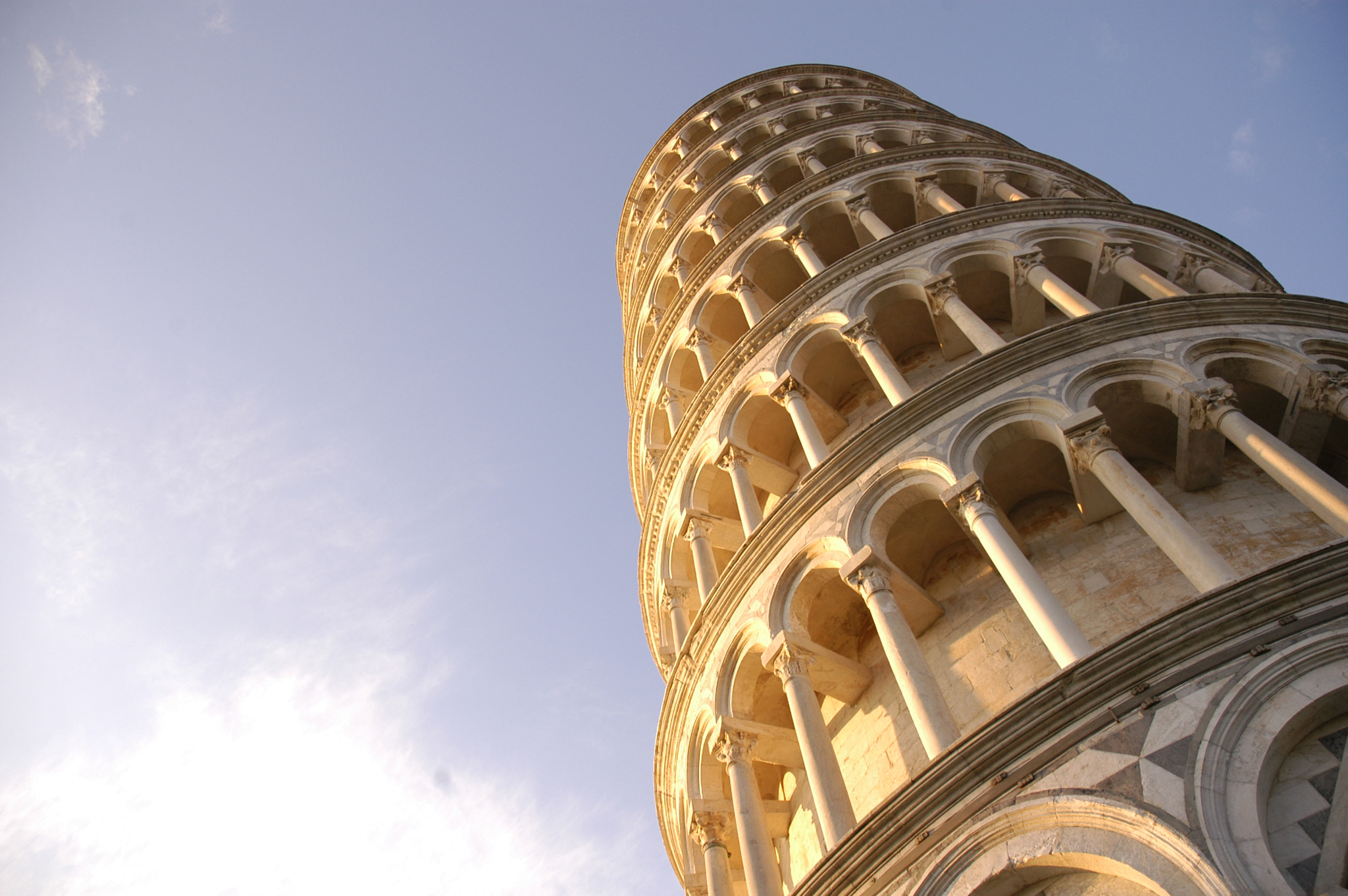 Nikon D100 sample photo. Leaning tower of pisa photography