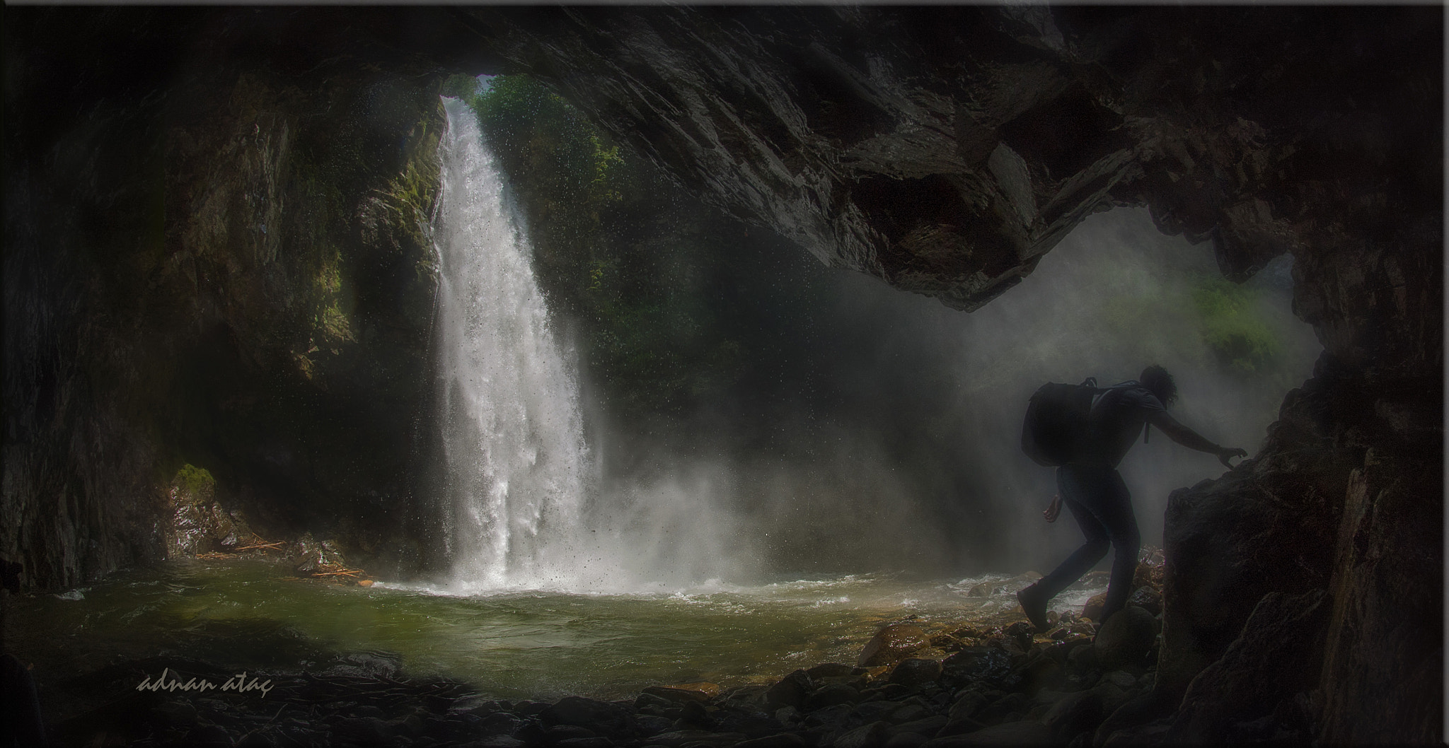 Nikon AF DX Fisheye-Nikkor 10.5mm F2.8G ED sample photo. Palovit şelalesi - rize photography