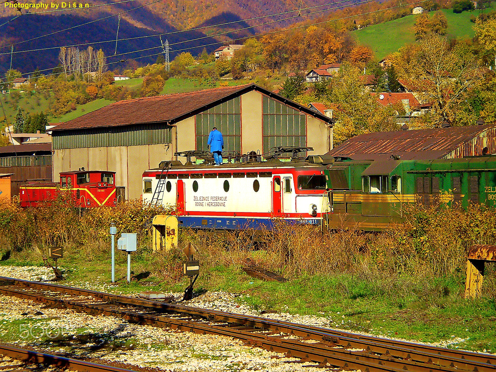 Olympus FE210,X775 sample photo. Rewiev of locomotive photography