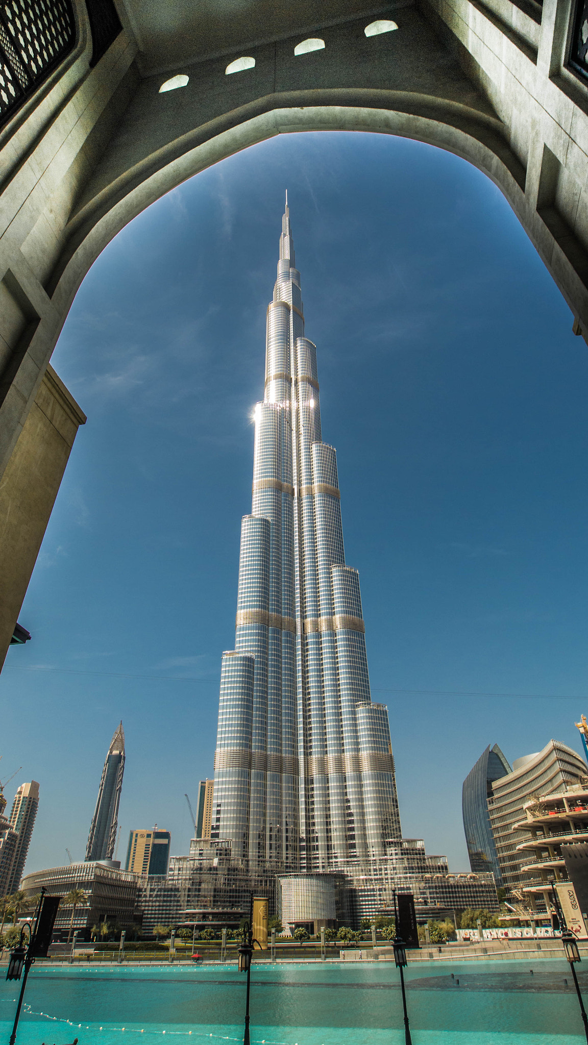 Panasonic Lumix DMC-G6 + OLYMPUS M.9-18mm F4.0-5.6 sample photo. Burj khalifa photography