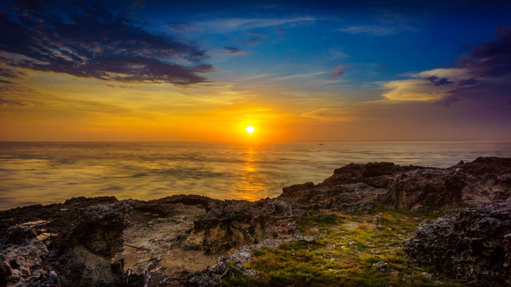 Sony Alpha NEX-7 sample photo. Sunset at nusa lembongan photography