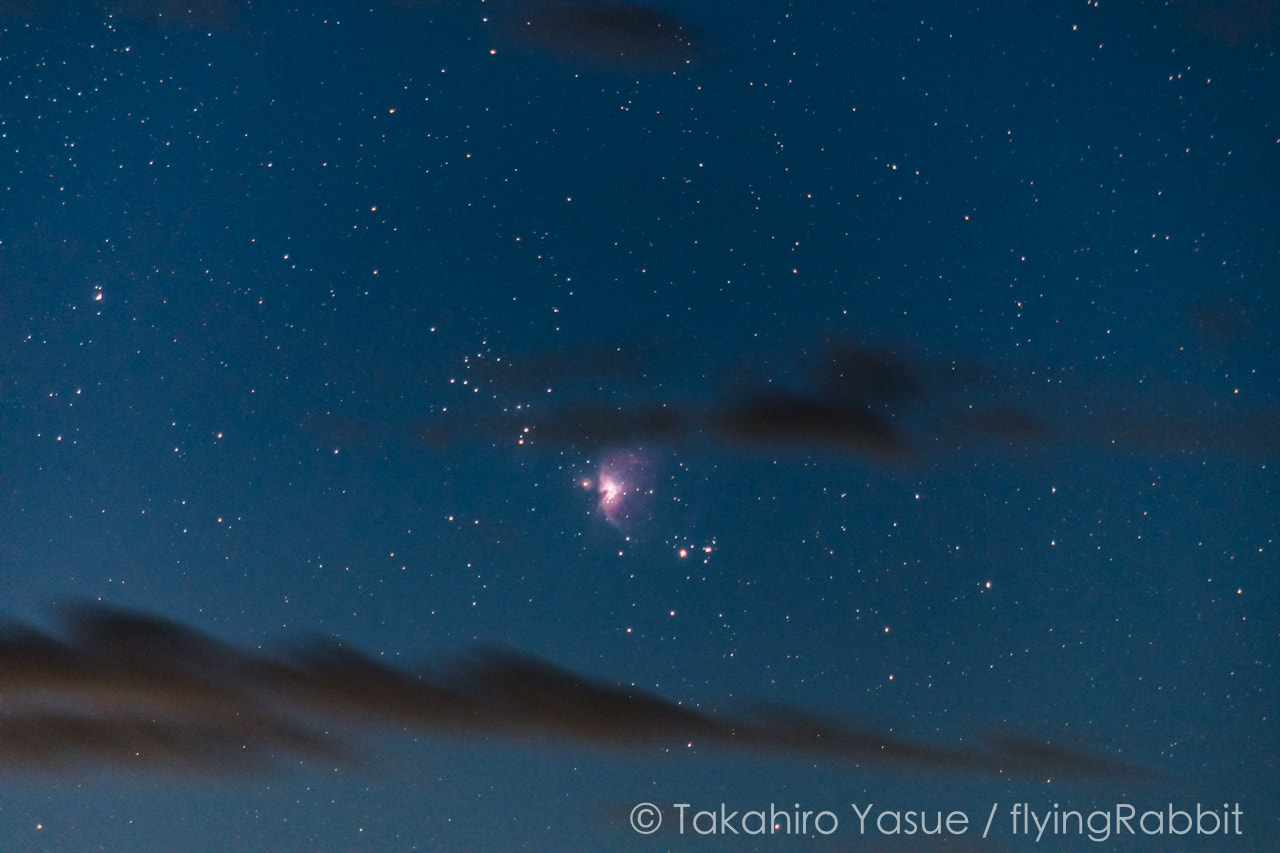 smc Pentax-DA L 50-200mm F4-5.6 ED WR sample photo. Orion nebula, m42, dawn in summer photography