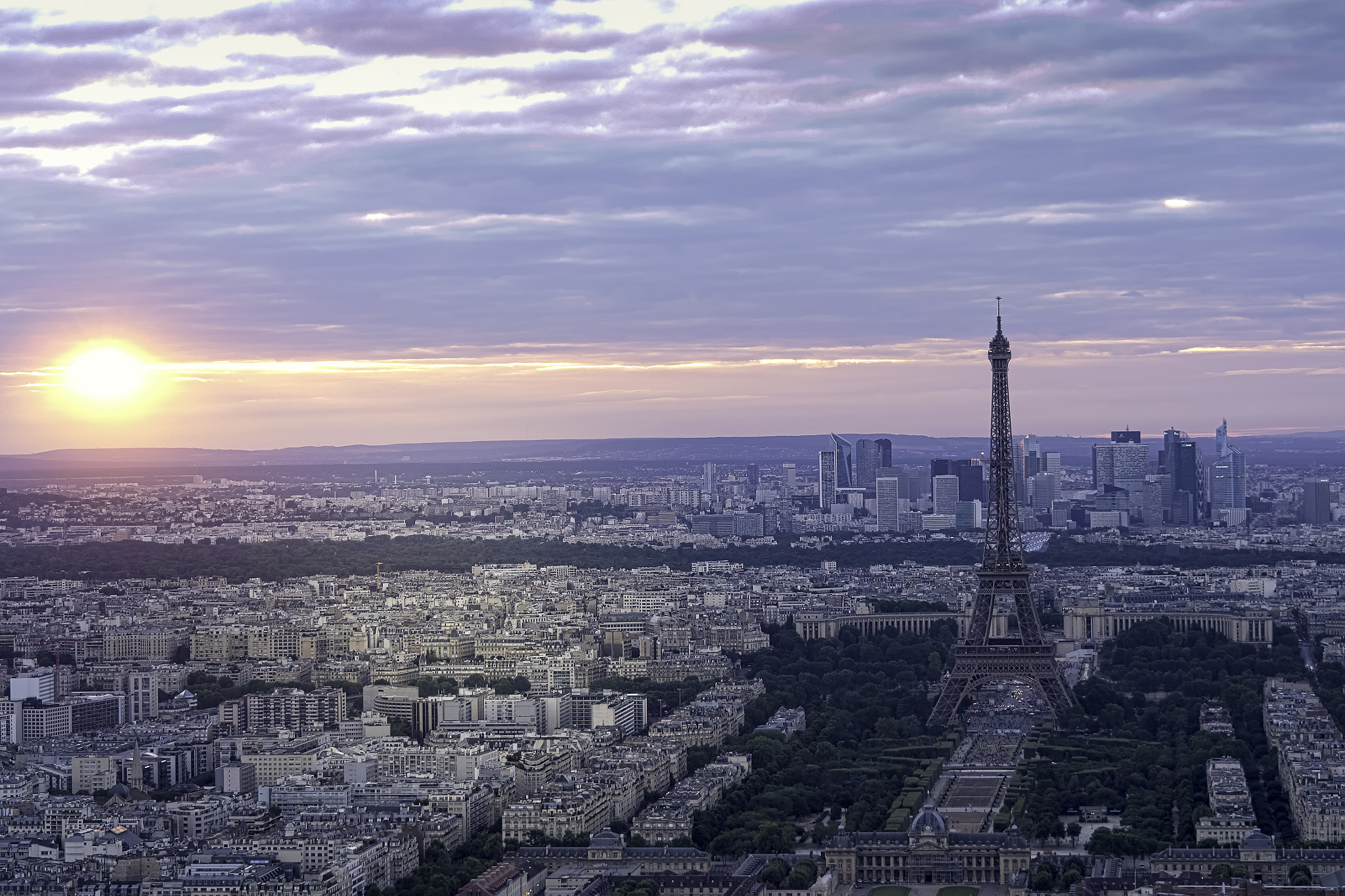 OLYMPUS M.14-150mm F4.0-5.6 II sample photo. View of montparnasse photography