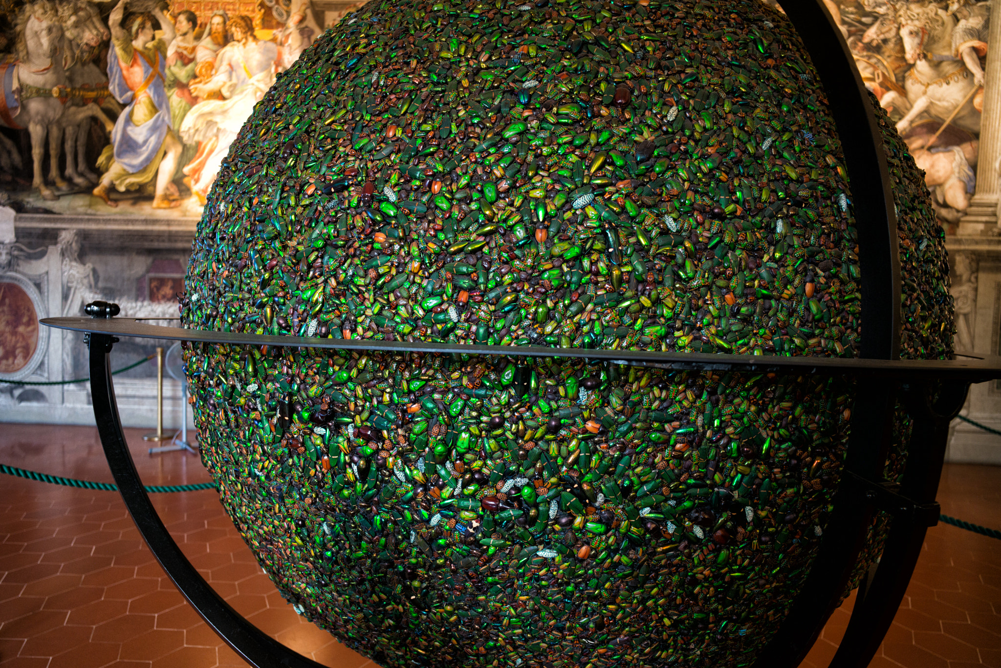 Leica Super-Elmar-M 21mm F3.4 ASPH sample photo. A globe made out of beautiful insects photography