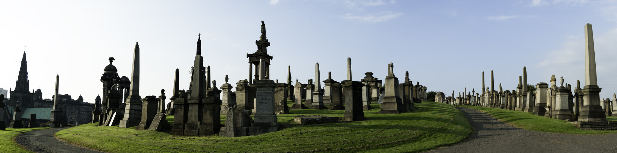 Sony Alpha DSLR-A290 + Sony DT 18-55mm F3.5-5.6 SAM sample photo. Glasgow necropolis photography