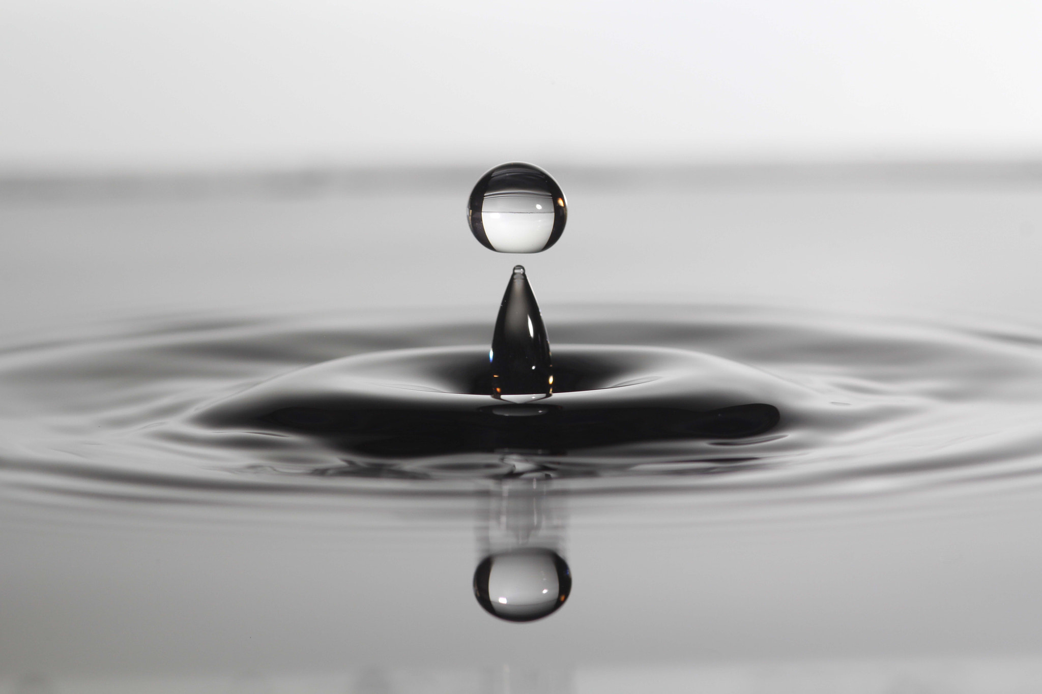 Canon EOS 60D + Sigma 105mm F2.8 EX DG Macro sample photo. Perfect drop photography