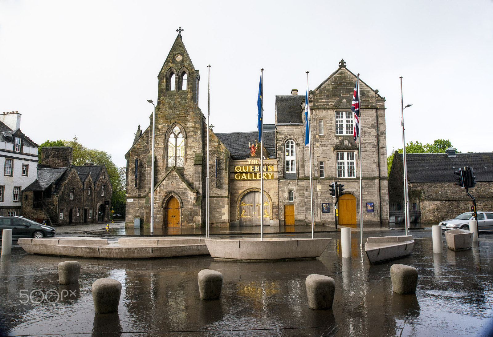 AF Zoom-Nikkor 24-120mm f/3.5-5.6D IF sample photo. Palace of holyroodhouse photography