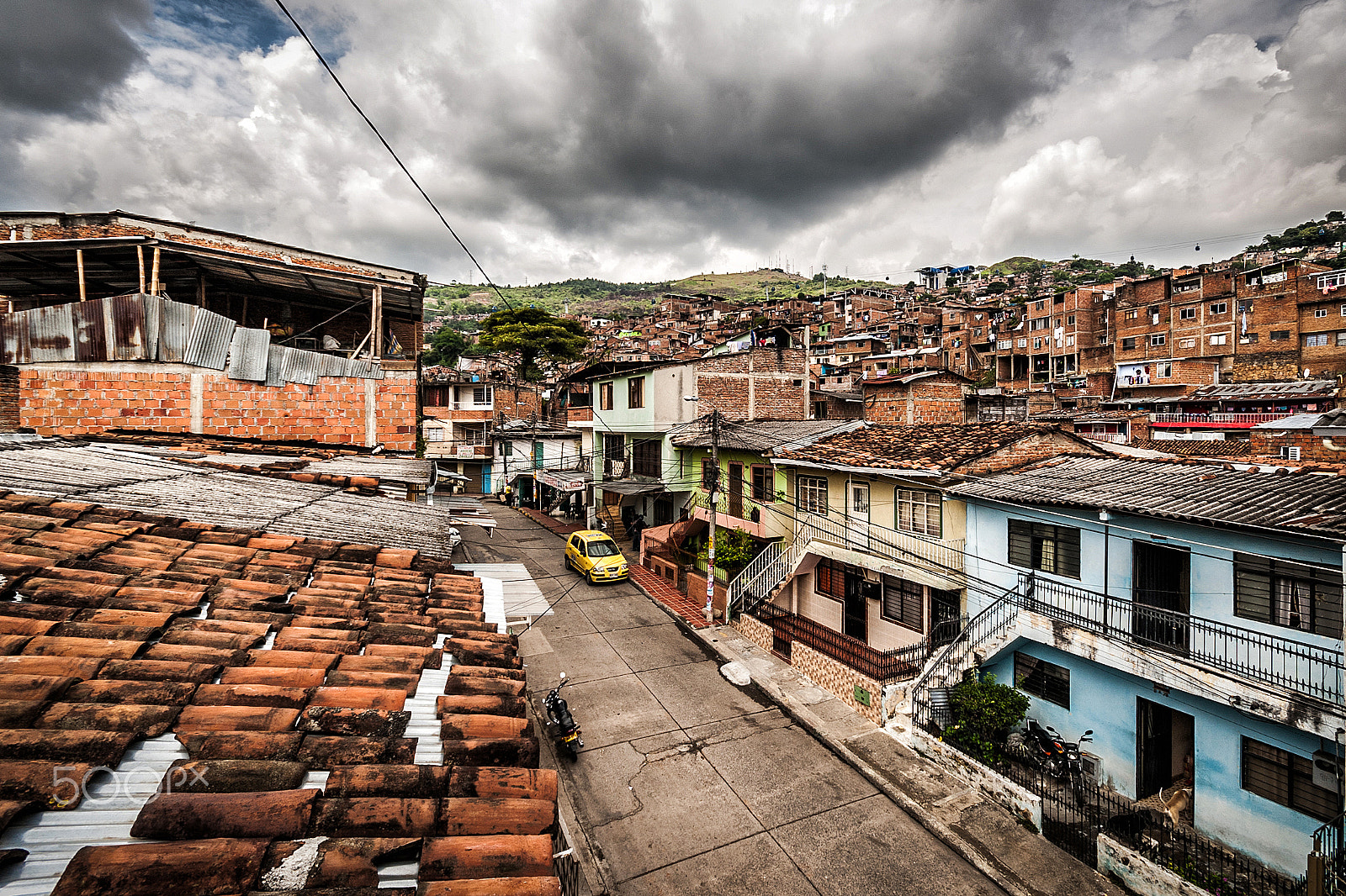 Sigma 10-20mm F4-5.6 EX DC HSM sample photo. Barrio siloé, cali - colombia photography