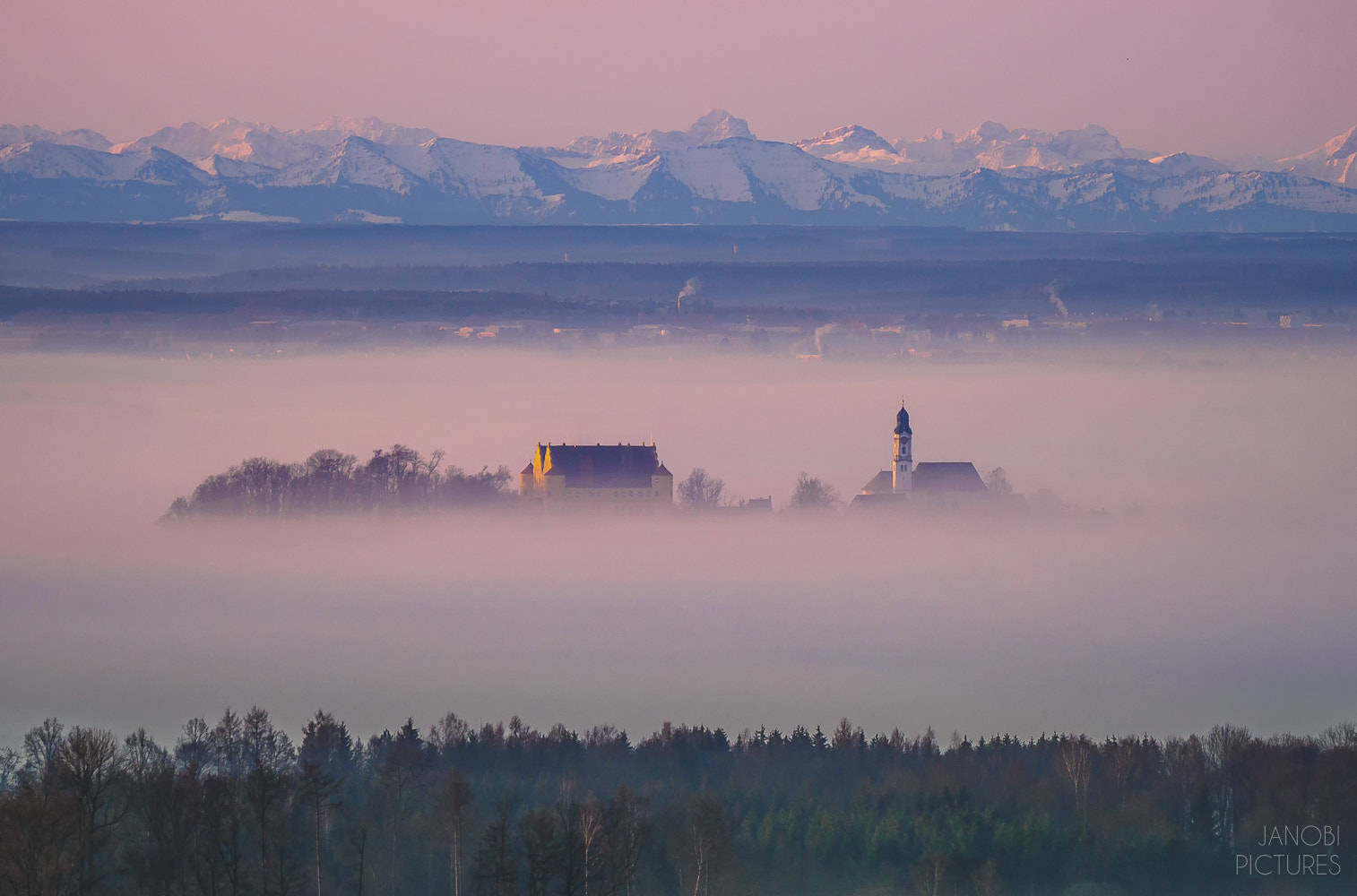 Olympus Zuiko Digital ED 70-300mm F4.0-5.6 sample photo. ~ the morning mist ~ photography