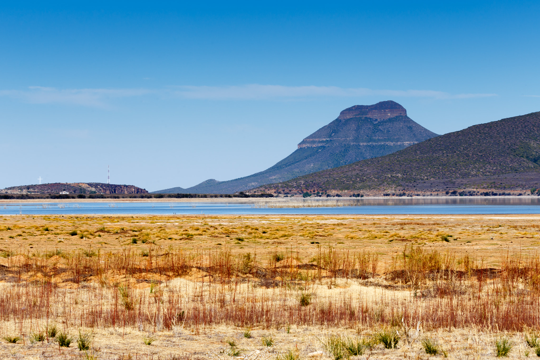 Canon EF 100-400mm F4.5-5.6L IS USM sample photo. Mountain view - graaff-reinet landscape photography