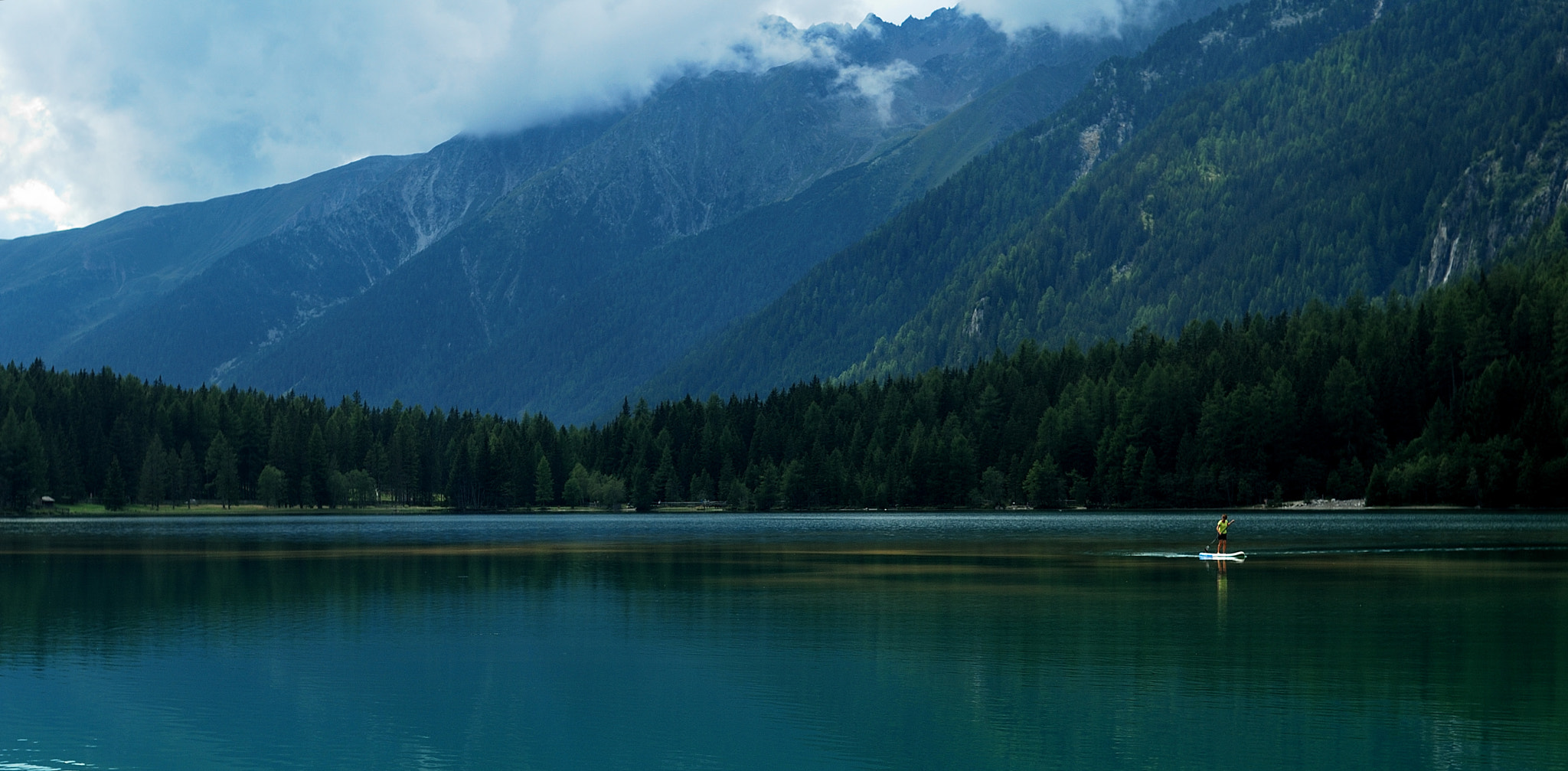 Nikon D60 + Nikon AF-S Nikkor 50mm F1.4G sample photo. Lake of anterselva photography