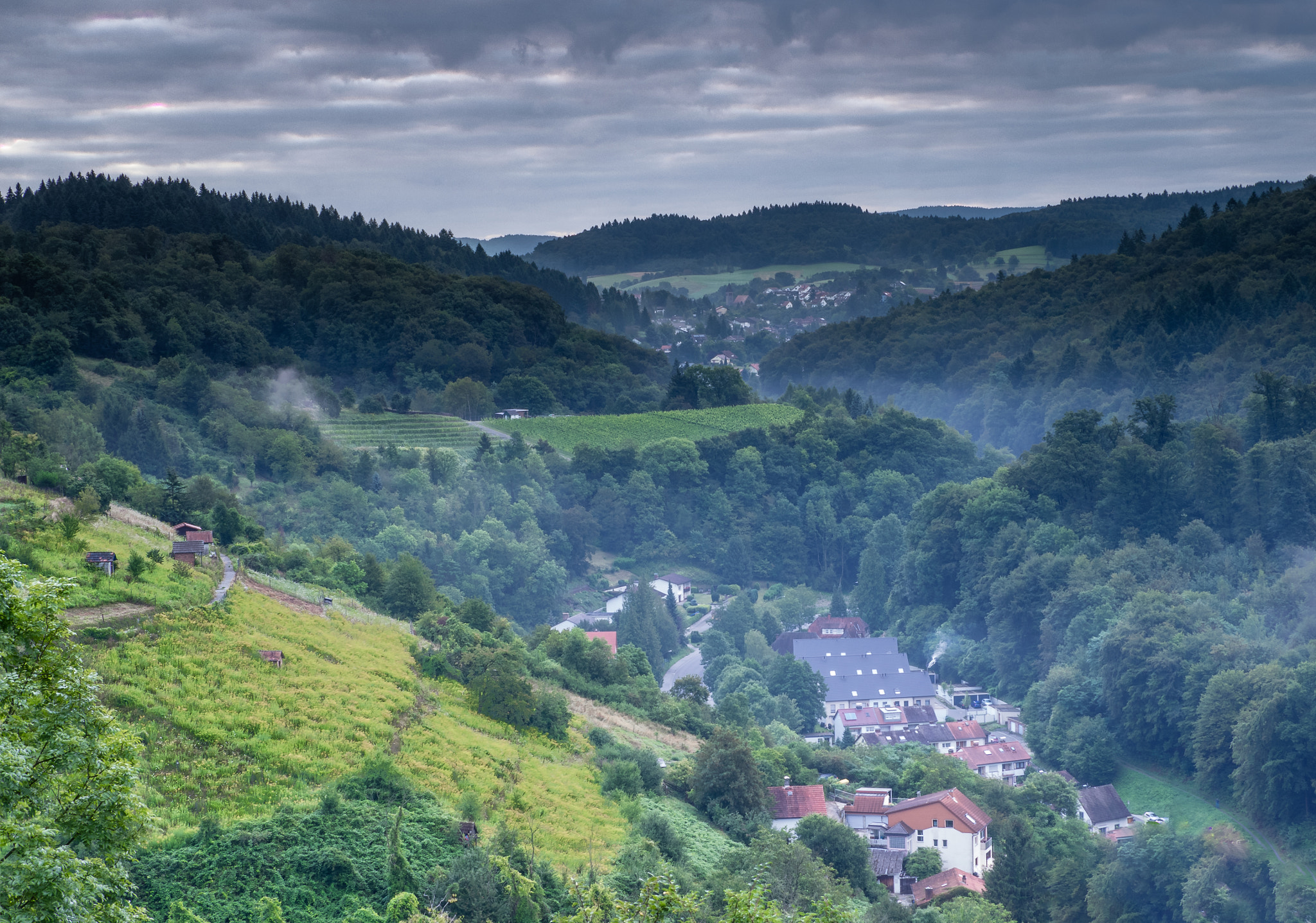 Panasonic Lumix G X Vario 35-100mm F2.8 OIS sample photo. The valley below. photography