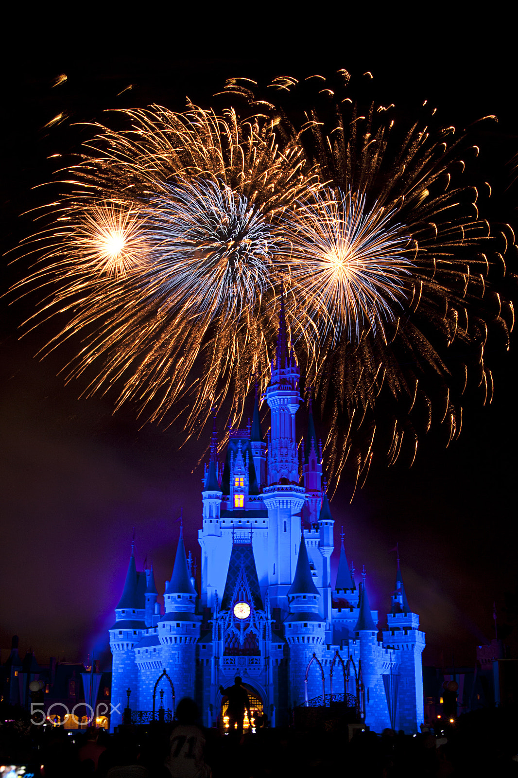 Canon EOS 450D (EOS Rebel XSi / EOS Kiss X2) sample photo. Fireworks at disney photography