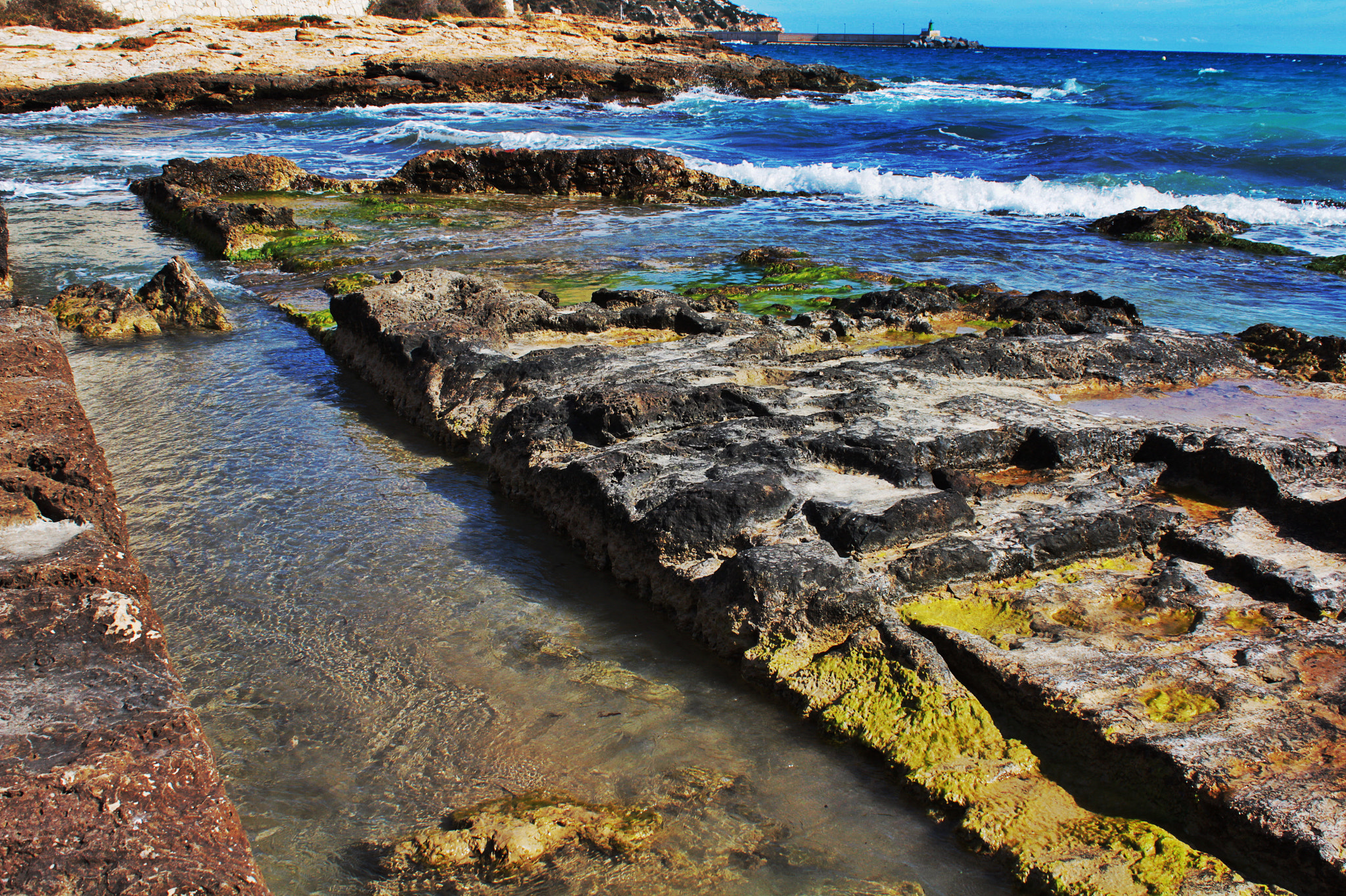 Canon EF-S 18-55mm F3.5-5.6 III sample photo. Termas de calpe photography
