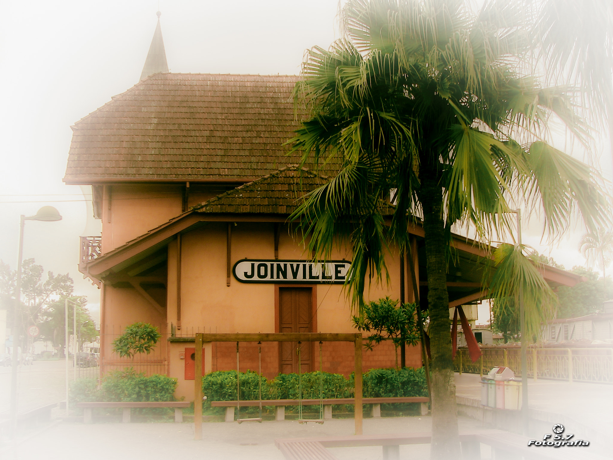 Pentax OPTIO W10 sample photo. Train station - joinville - santa catarina - brasil photography
