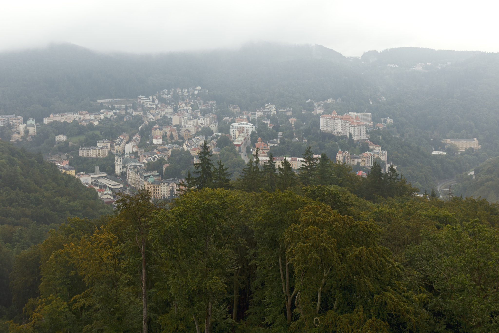 Canon EOS 5DS + Canon EF 24-70mm F2.8L USM sample photo. View of karlovy vary photography