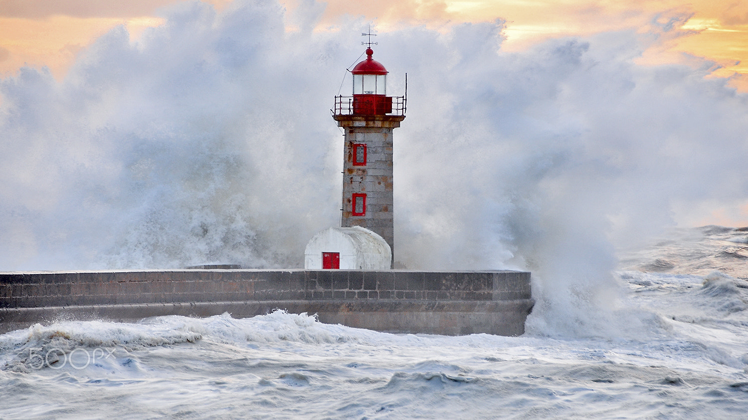 Nikon D7000 sample photo. Sea storm photography