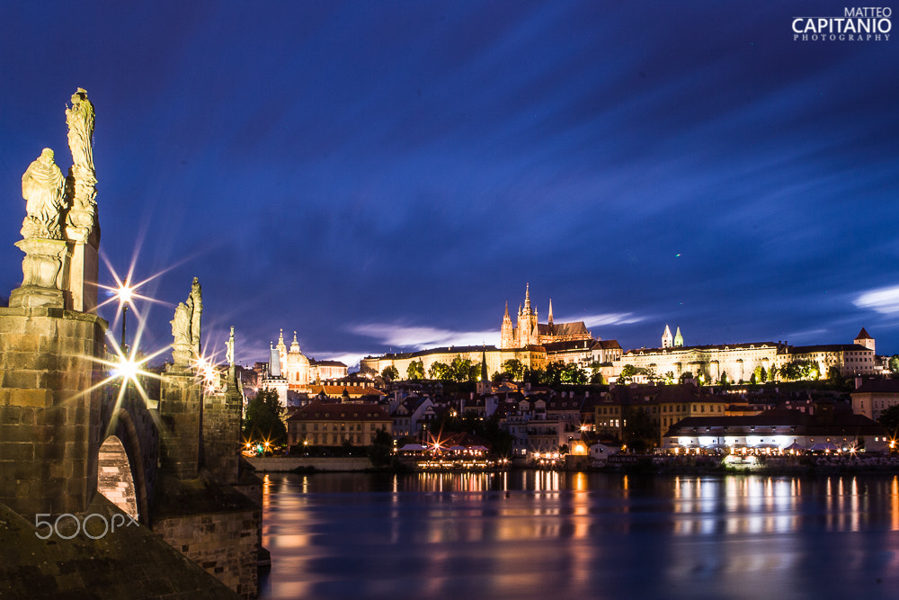 Canon EOS 30D + Canon EF 24-70mm F2.8L USM sample photo. Prague by nigth photography