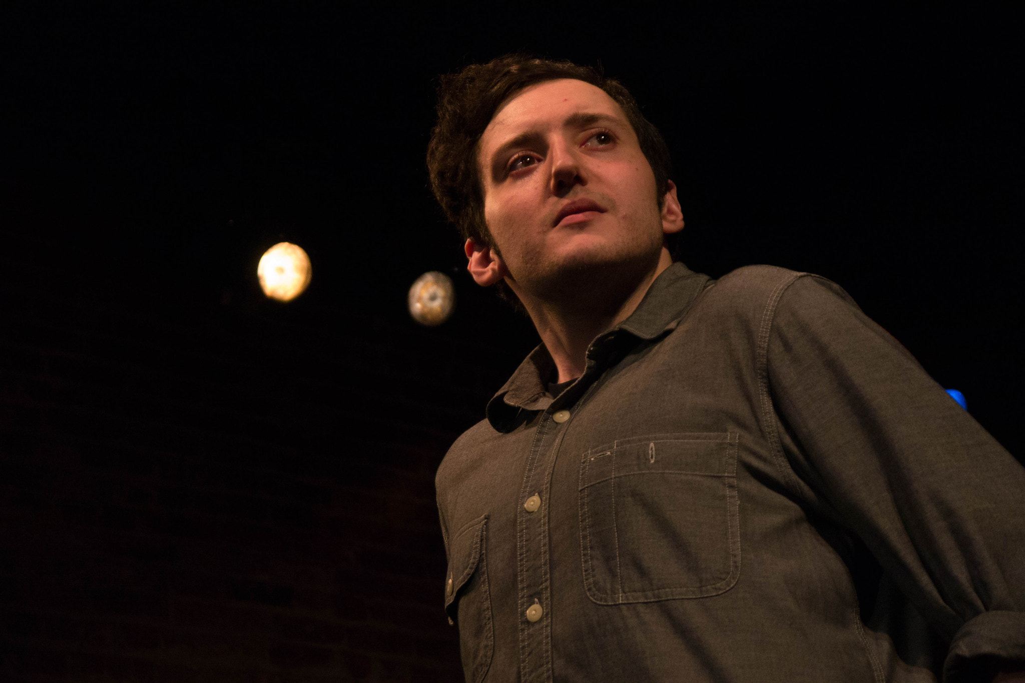 Panasonic Lumix DMC-GH2 sample photo. Julius caesar at the brick theater photography