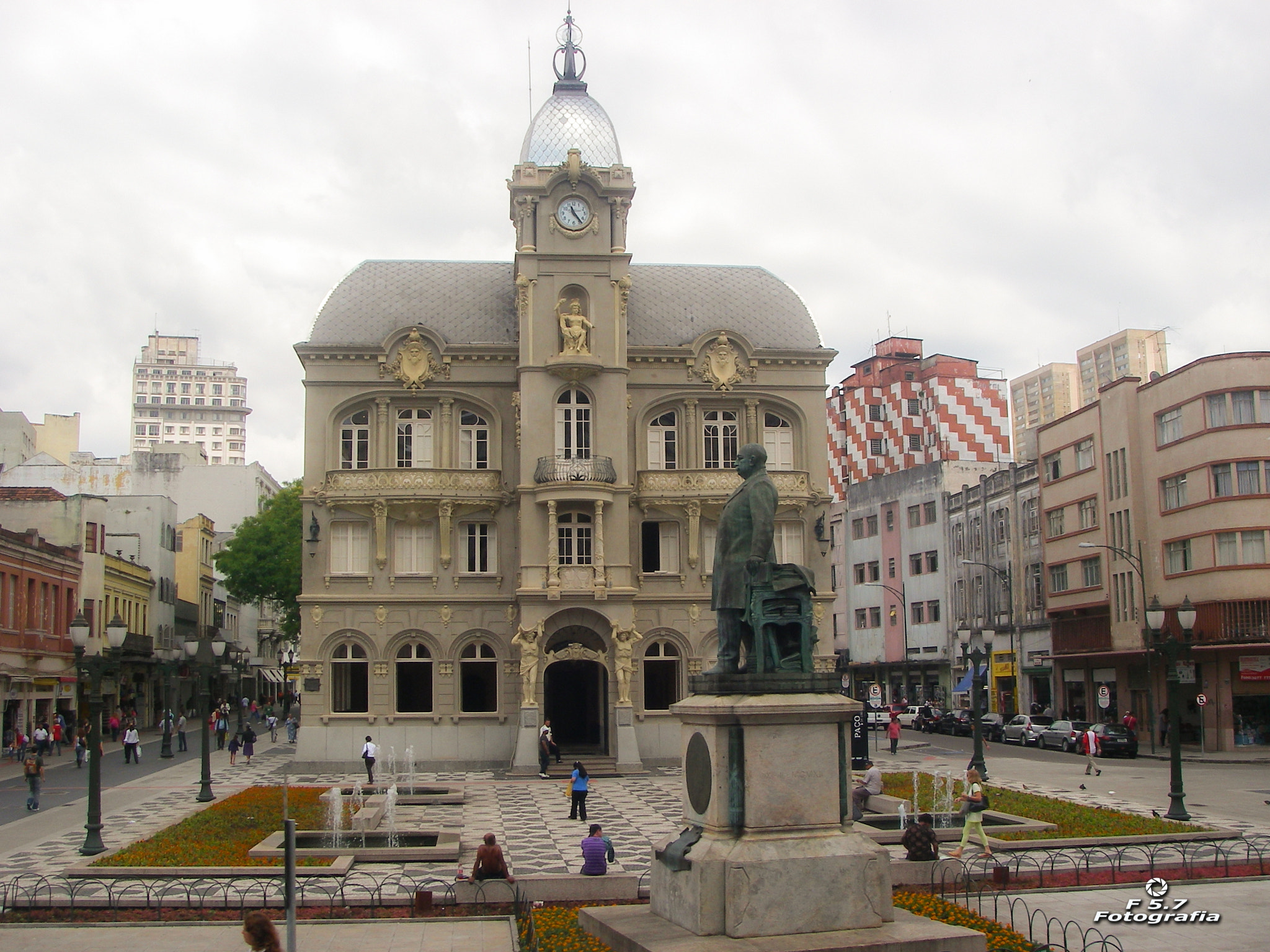 Pentax OPTIO W10 sample photo. Generoso marques square - curitiba - paraná - brasil photography