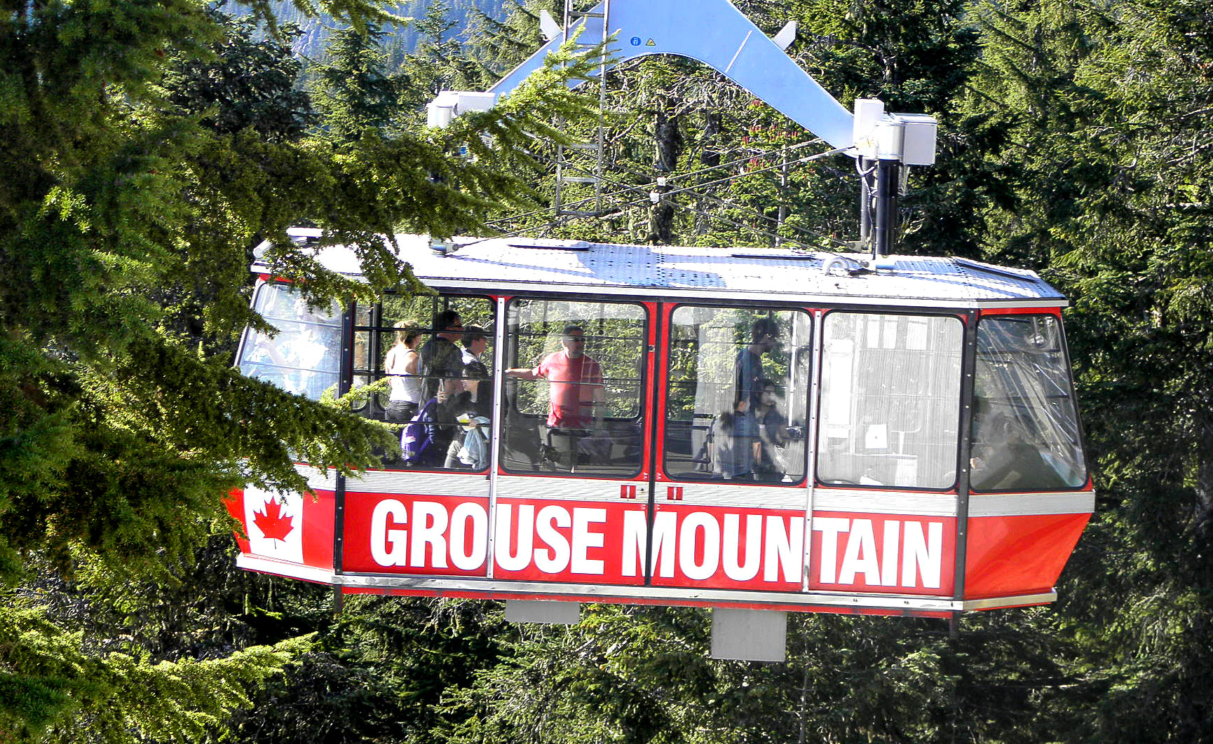 Olympus SP600UZ sample photo. Grouse mountain, vancouver, bc photography