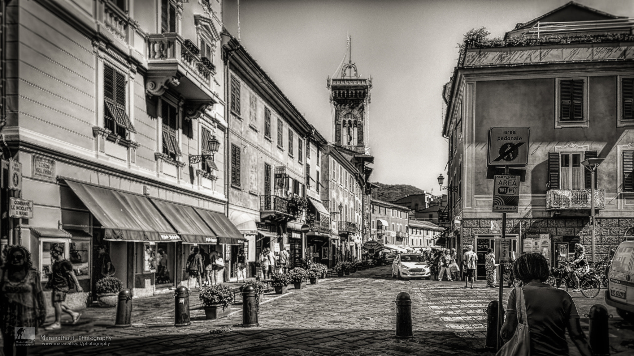 Canon TS-E 24.0mm f/3.5 L II sample photo. Corso colombo - sestri levante photography