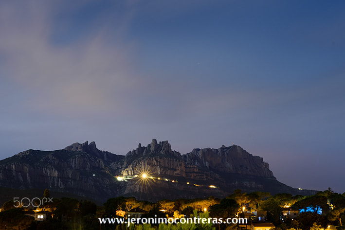 AF Zoom-Nikkor 80-200mm f/2.8 ED sample photo. Monserrat star photography