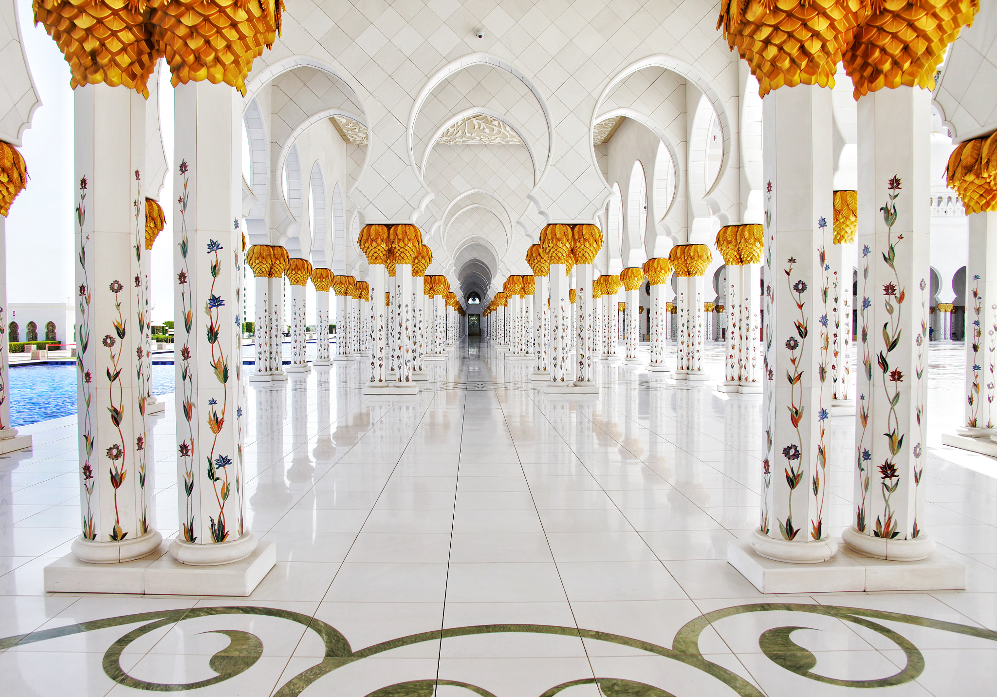 Canon EF 24-85mm F3.5-4.5 USM sample photo. Sheik zayed mosque, abu dhabi  photography