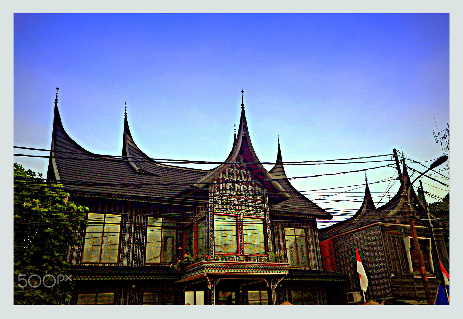 Ricoh WG-4 sample photo. Rumah gadang in makassar photography