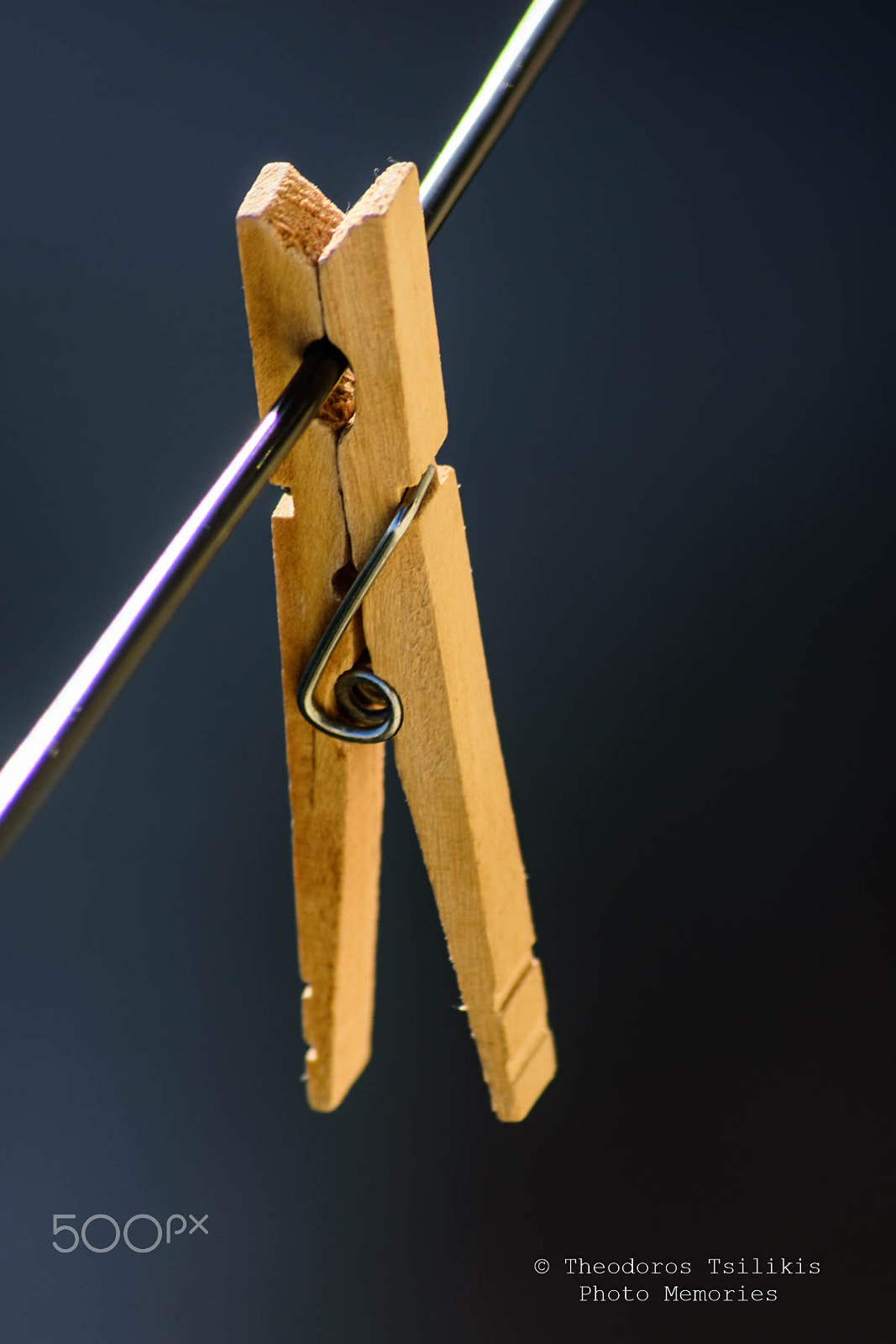 Sigma 70-300mm F4-5.6 APO DG Macro sample photo. Clothes pin photography