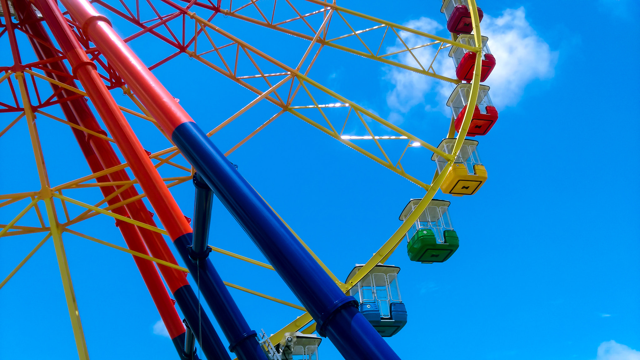 HTC ONE (M8 EYE) sample photo. Ferris wheel photography