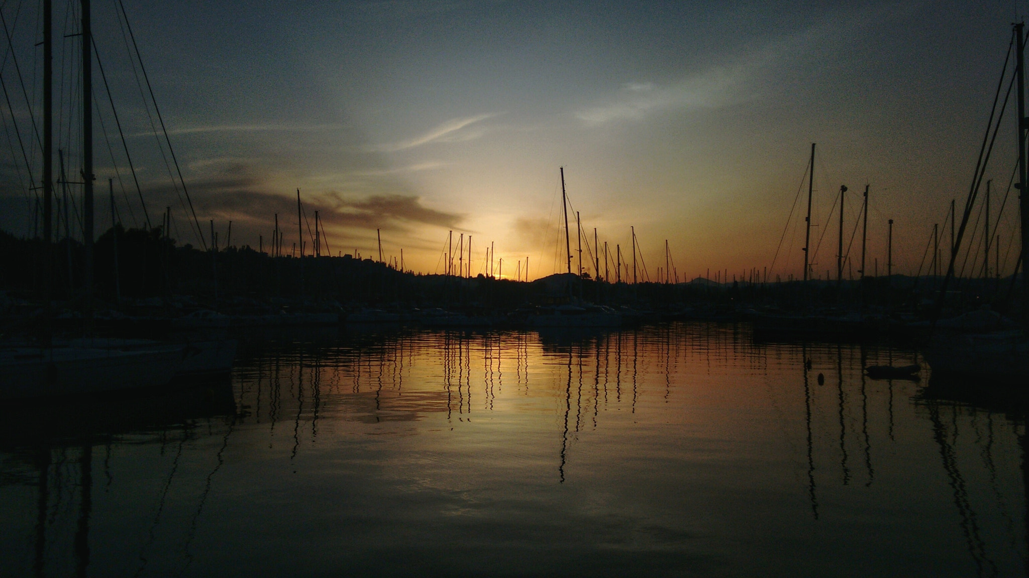 Motorola Moto G 2014 sample photo. Sunset reflections @ corfu, greece photography