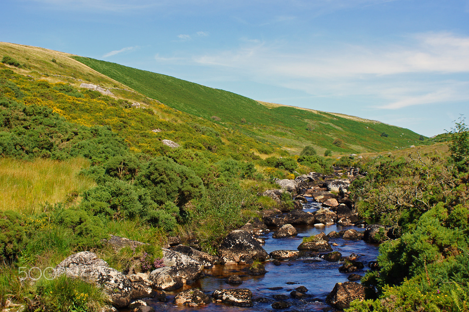 Sony DT 18-70mm F3.5-5.6 sample photo. East dart river, hartland tor photography
