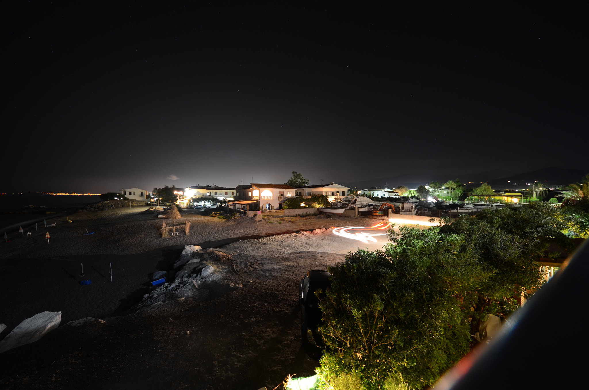 Sigma 8-16mm F4.5-5.6 DC HSM sample photo. Lights in the night photography
