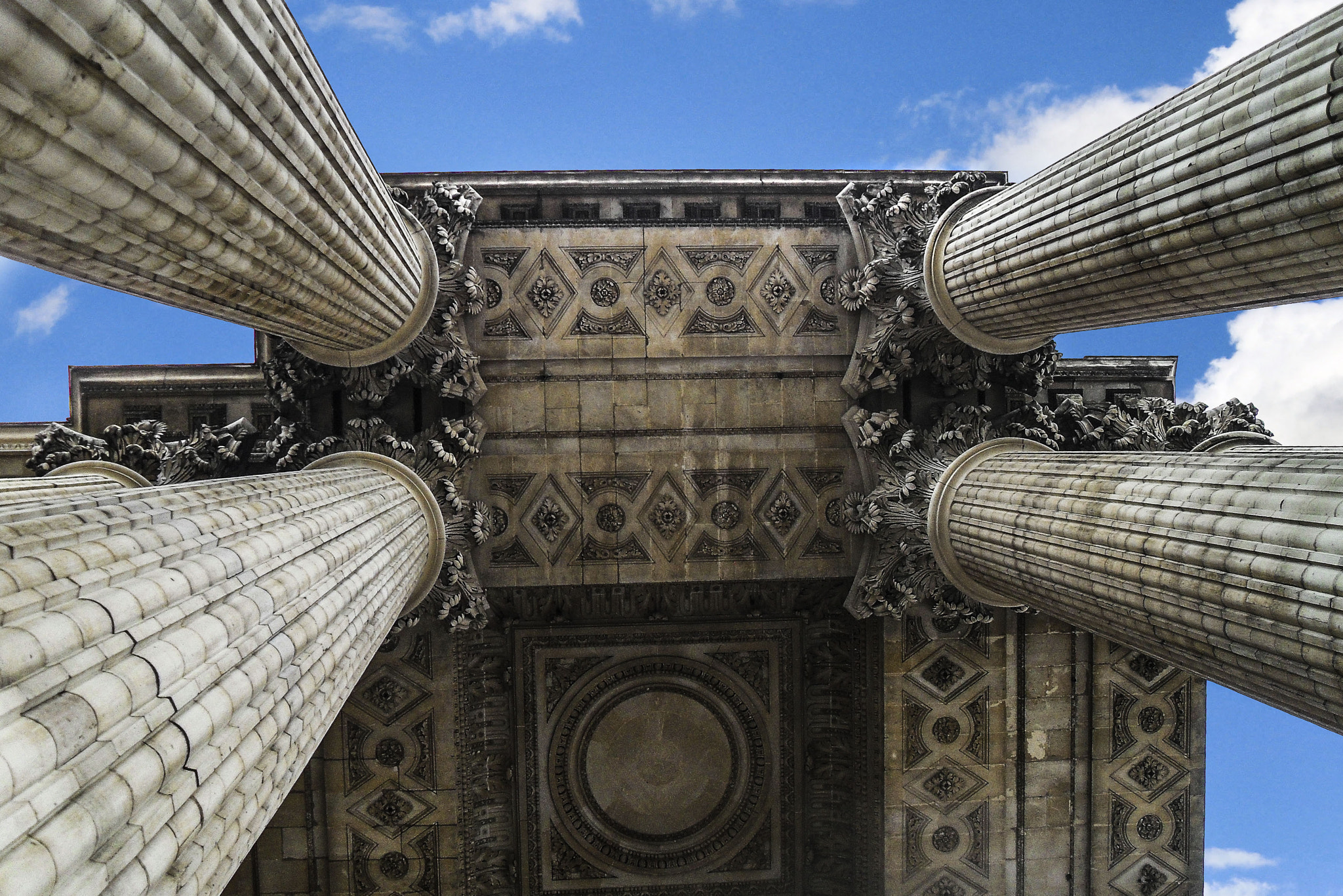 Samsung PL51 / VLUU PL51 /  SL203 sample photo. The panthéon in paris photography