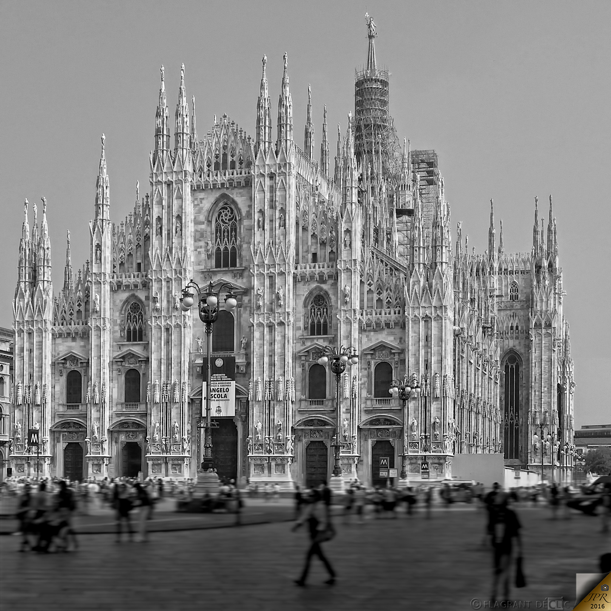Pentax X90 sample photo. Duomo di milano photography