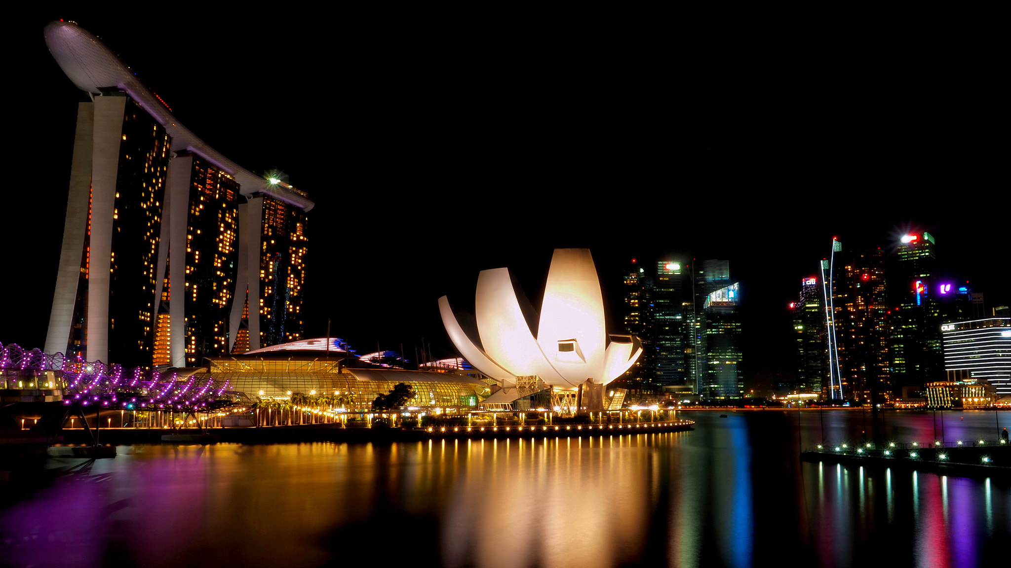 Olympus M.Zuiko Digital ED 12-40mm F2.8 Pro sample photo. Marina bay,singapore photography