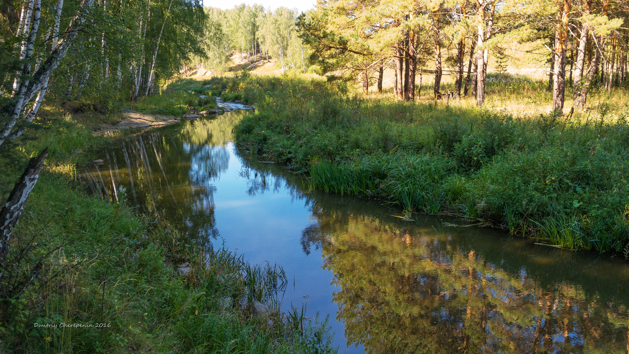 Samsung NX1000 + Samsung NX 20-50mm F3.5-5.6 ED sample photo. River kamyshenka. warm august photography