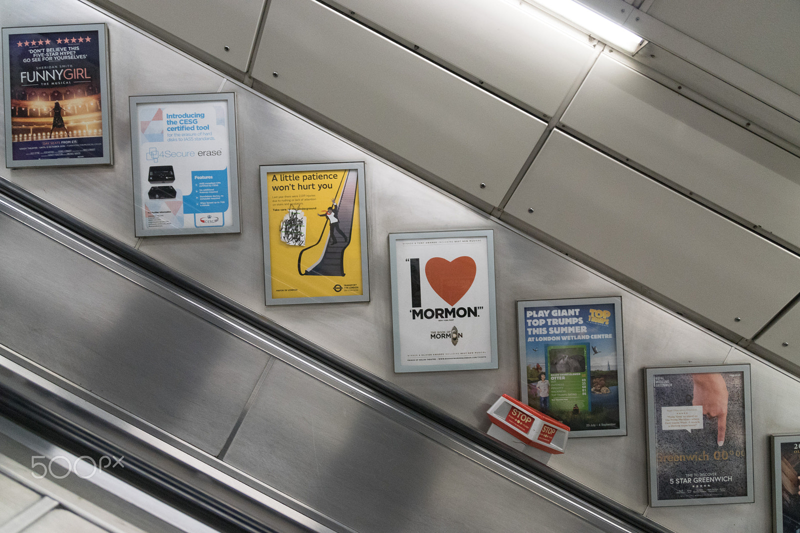 Sigma 17-70mm F2.8-4 DC Macro HSM sample photo. London subway photography