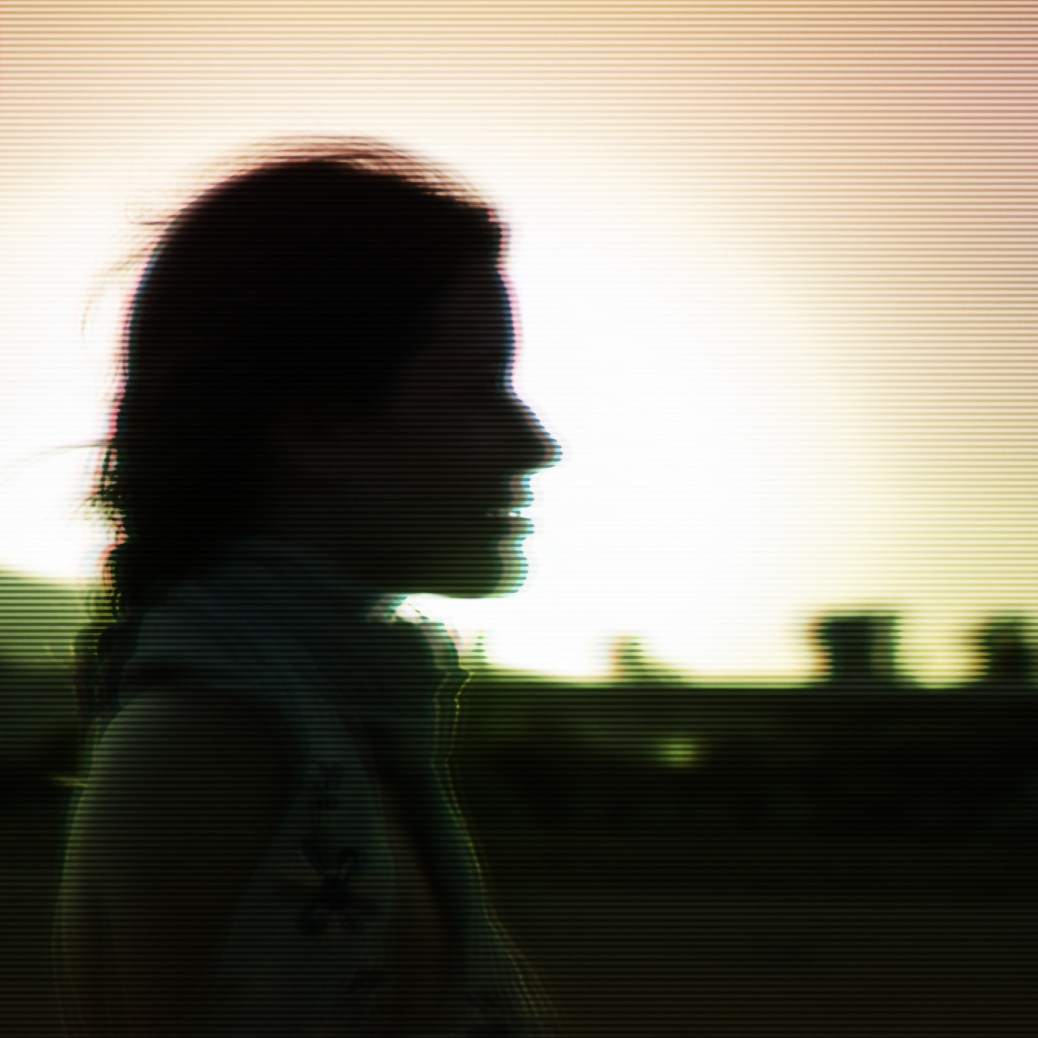 Nikon D300S + AF Nikkor 50mm f/1.8 sample photo. Glitched beach silhouette photography