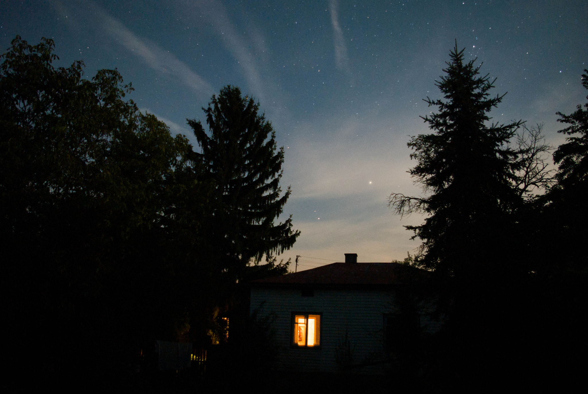 Pentax K200D sample photo. Goodnight photography