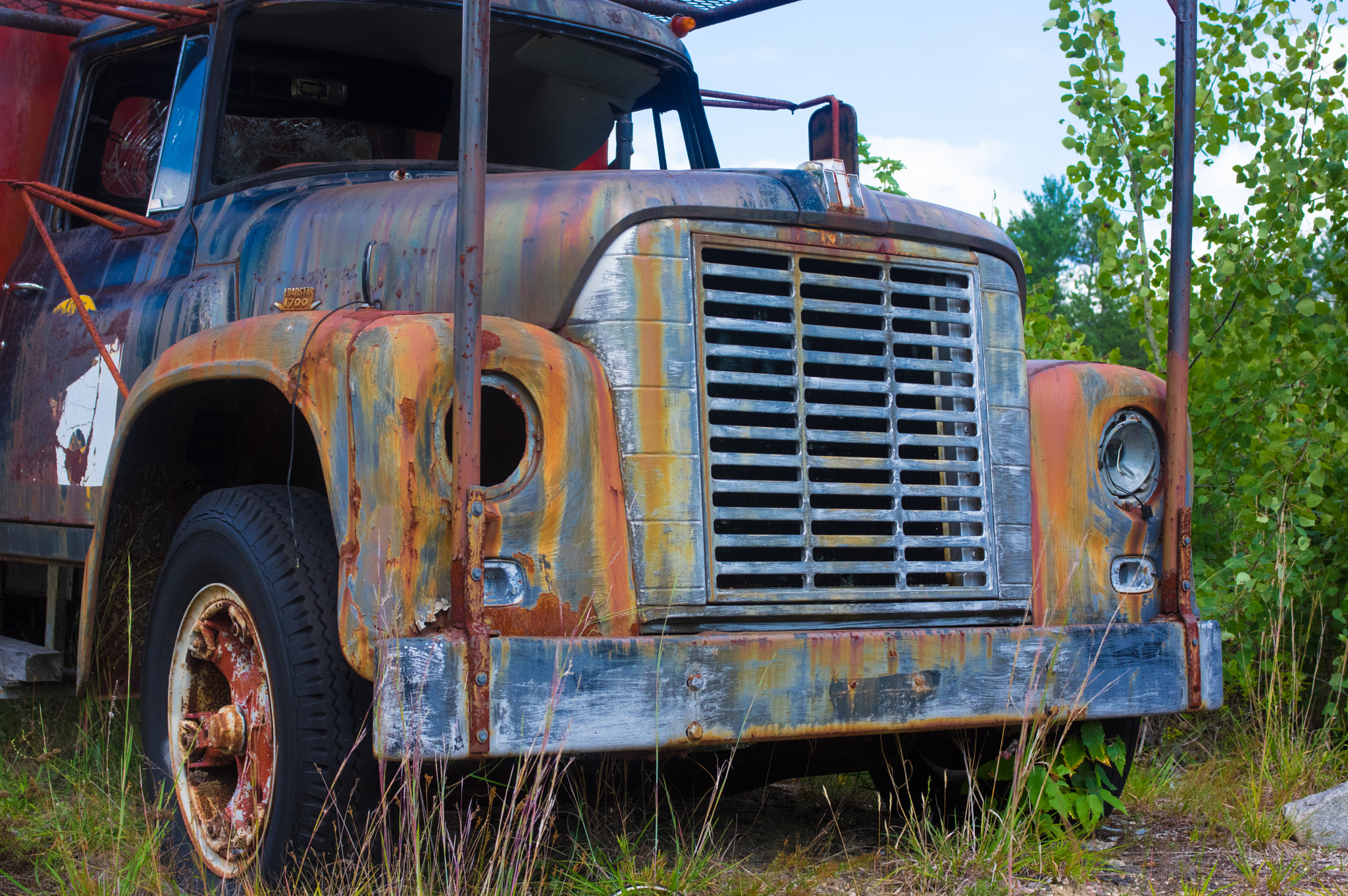 Pentax K-3 II sample photo. Old truck photography