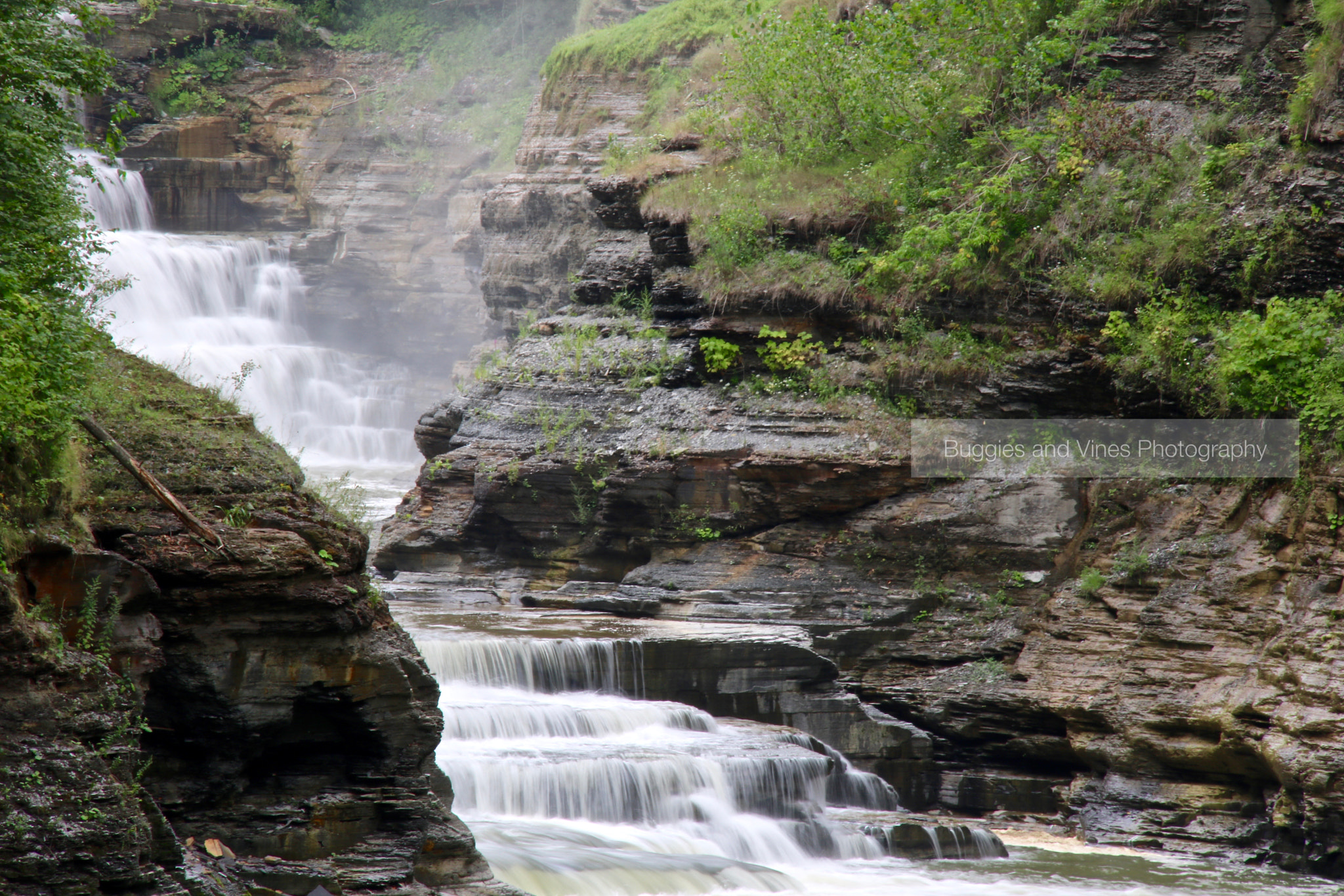 Sigma 18-250mm F3.5-6.3 DC OS HSM sample photo. Gentle falls photography