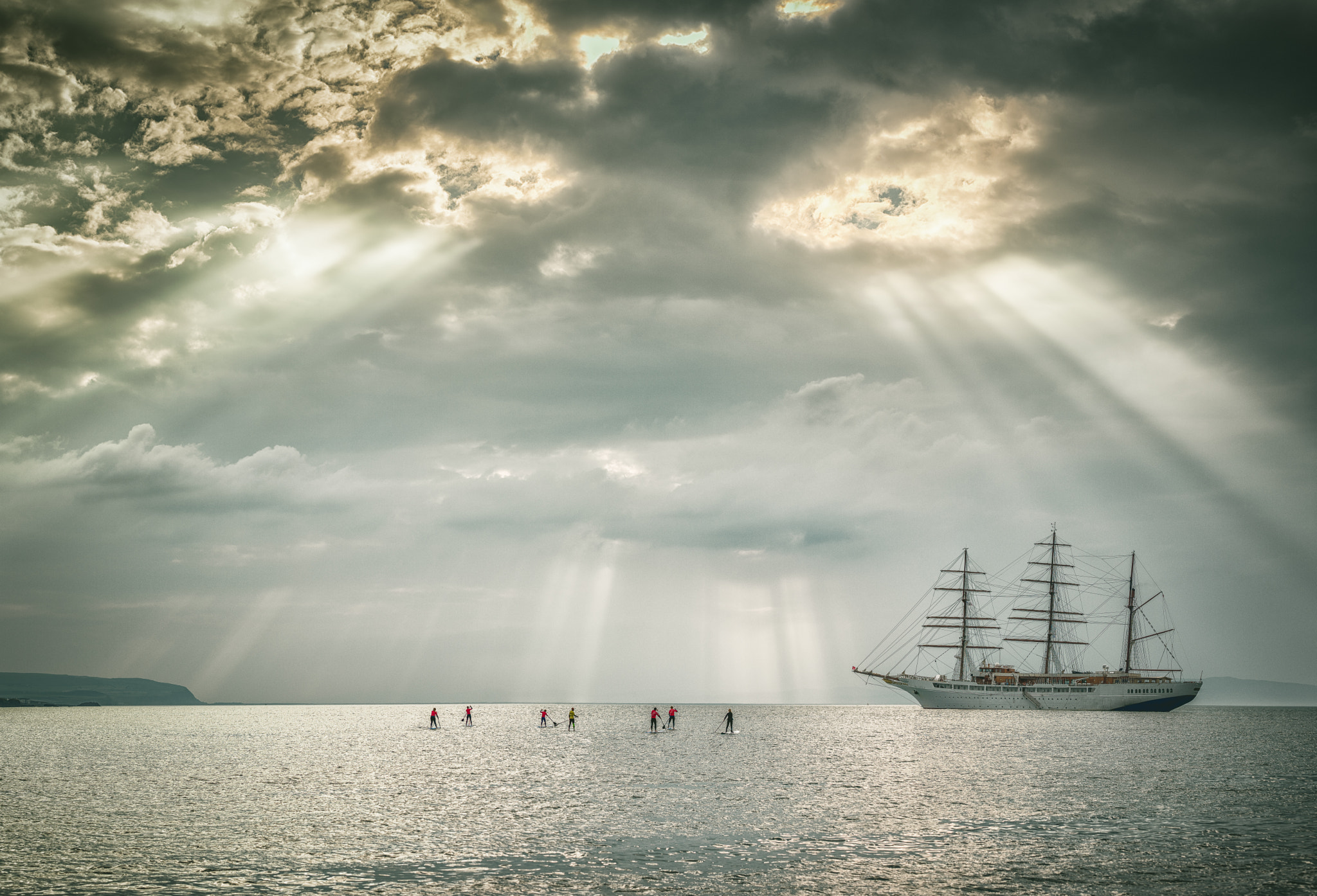 Sony a7R II + 70-200mm F2.8 sample photo. Sea cloud ii photography