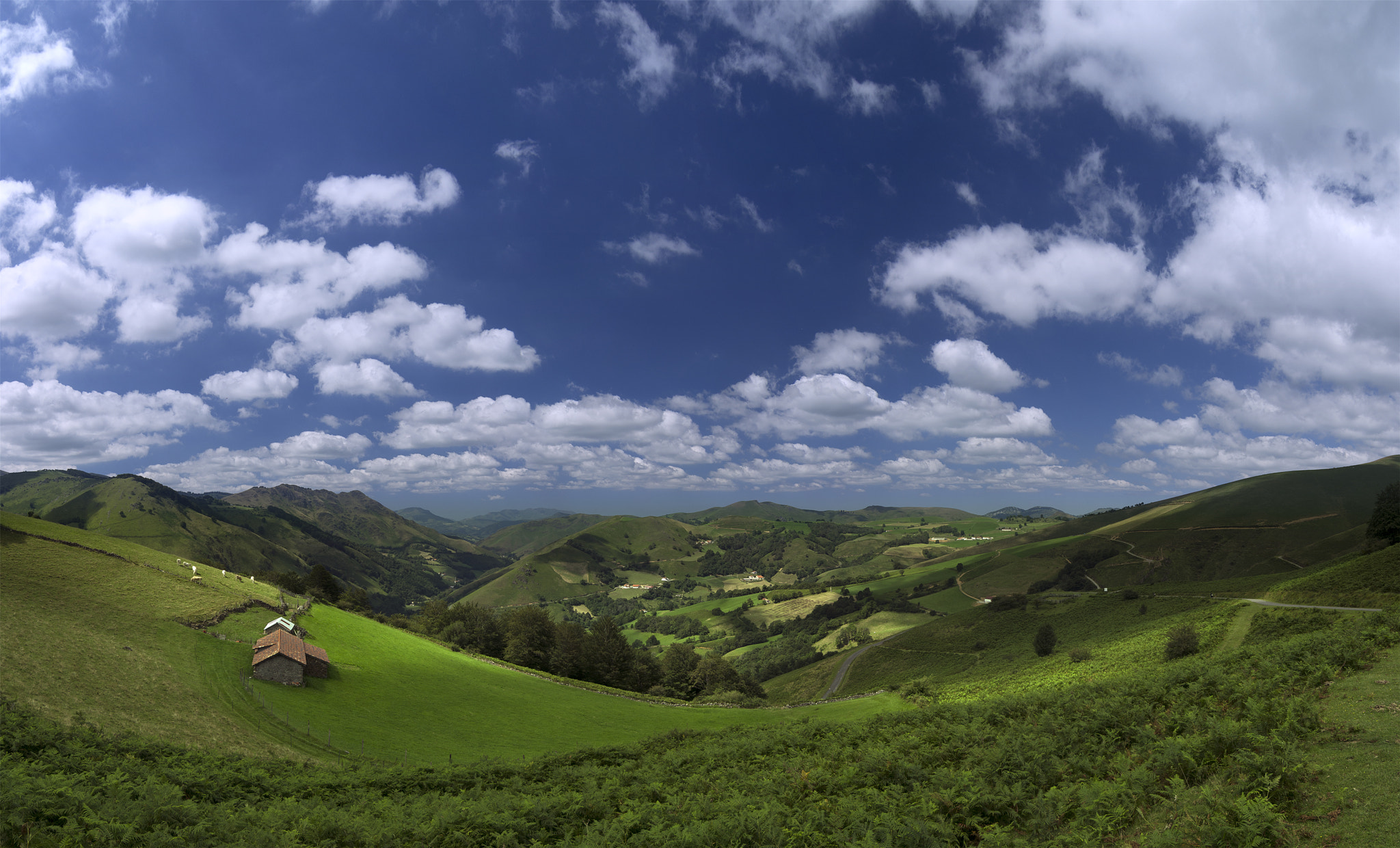 Pentax smc DA 12-24mm F4.0 ED AL (IF) sample photo. Pyrenees-atlantiques d310 road photography