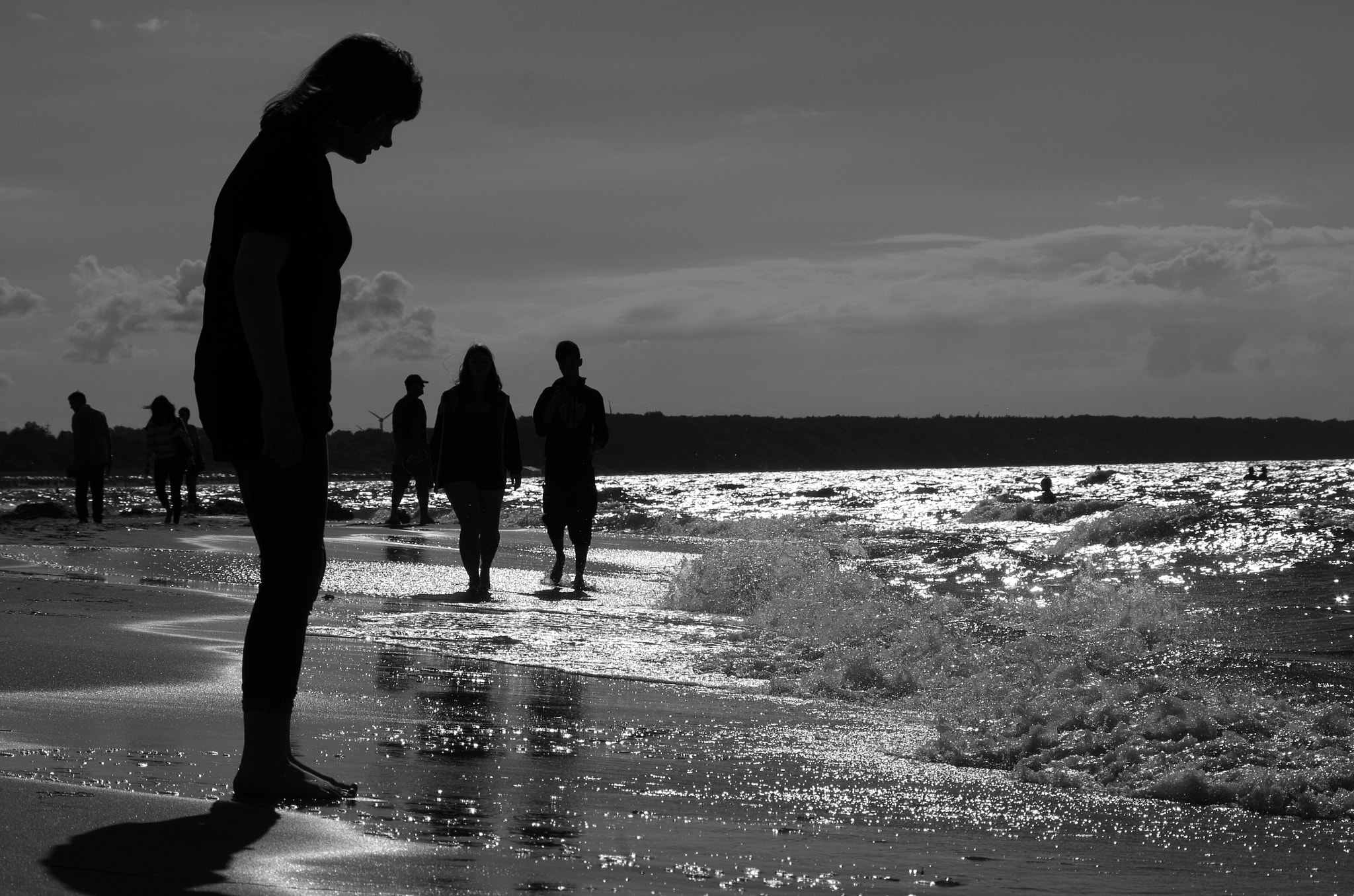 HD Pentax DA 55-300mm F4.0-5.8 ED WR sample photo. Sacret beach photography
