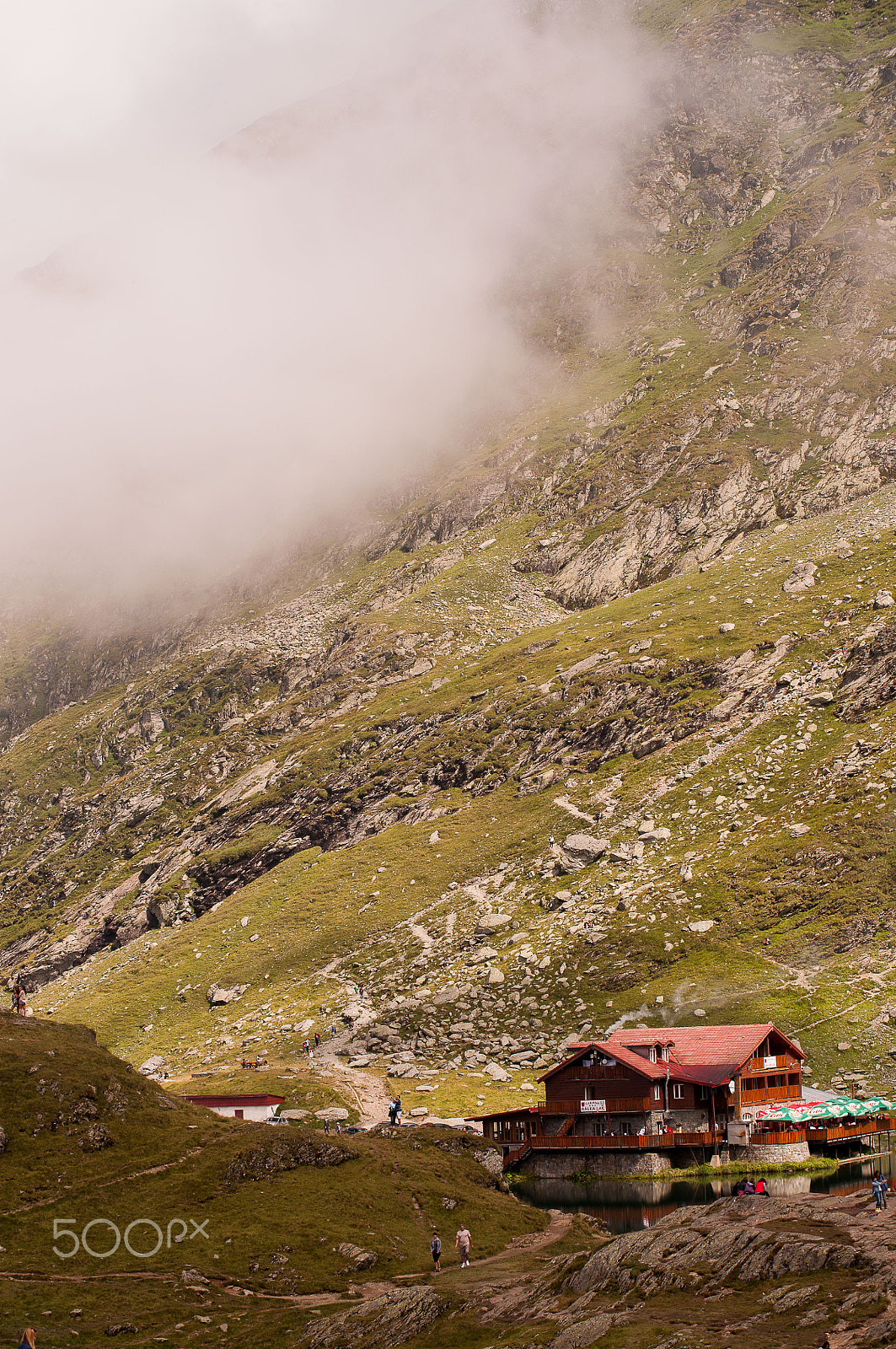Sigma 50-150mm F2.8 EX APO DC HSM II sample photo. Mountain cabin photography