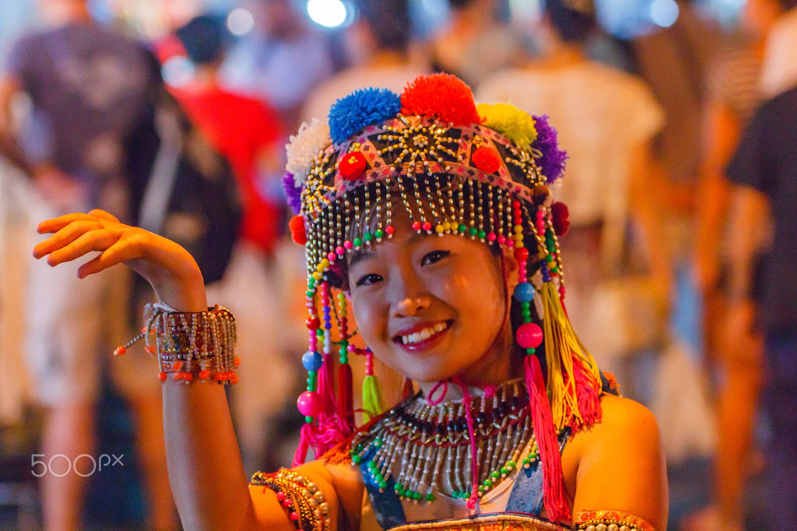 Canon EF 70-300mm F4-5.6L IS USM sample photo. Thai dancer photography